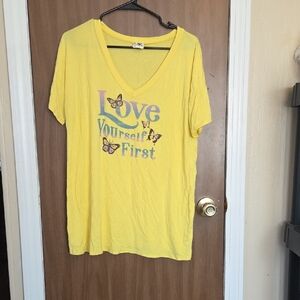 Sew In Love Yellow Top